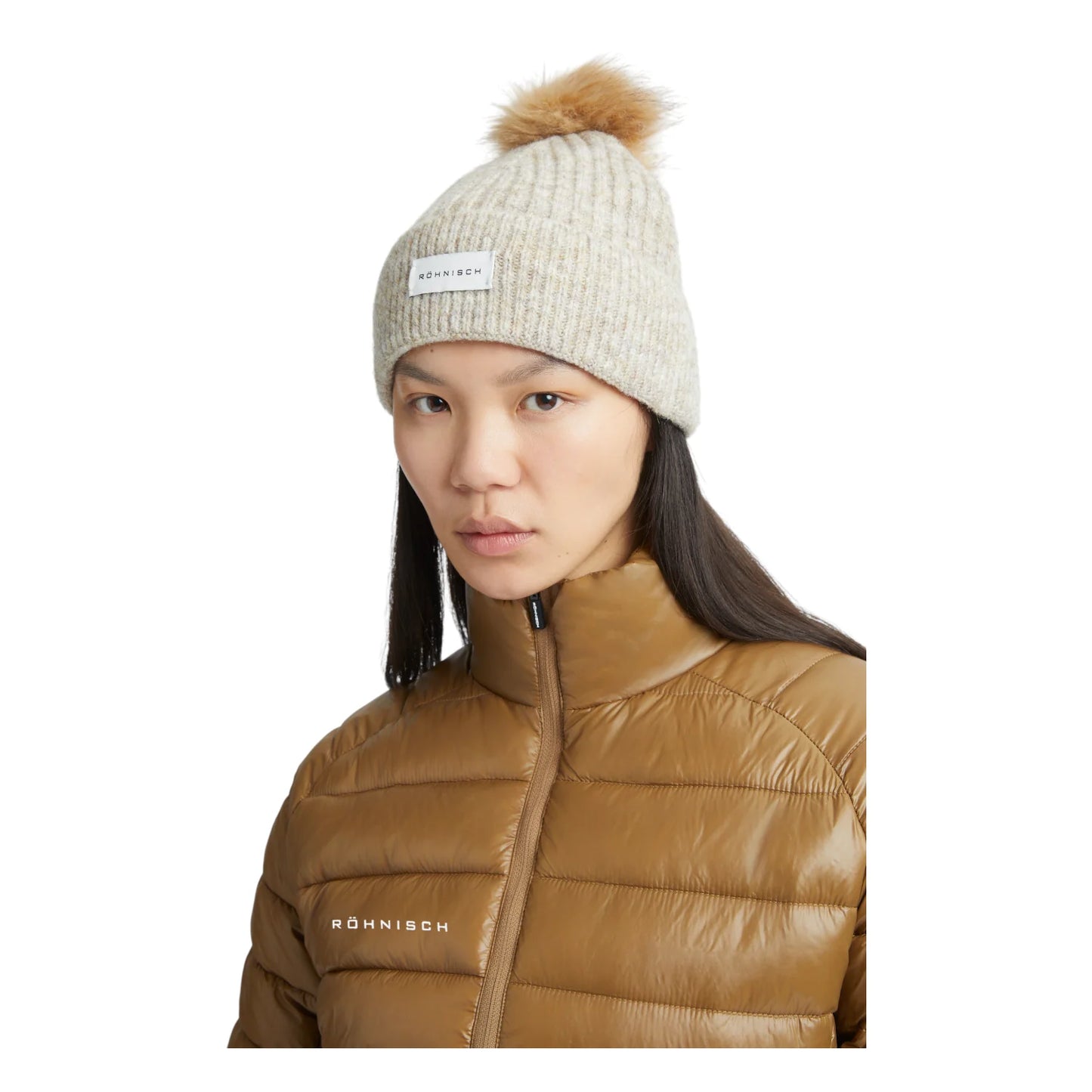 Rohnisch Ladies Pom Rib Golf Beanie 111739