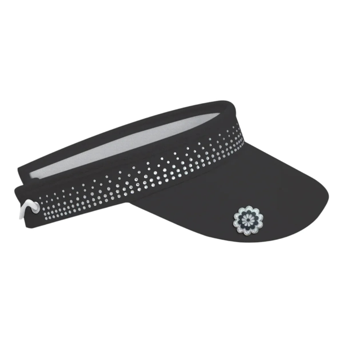 Surprizeshop Crystal Telephone Wire Golf Visor TV009005
