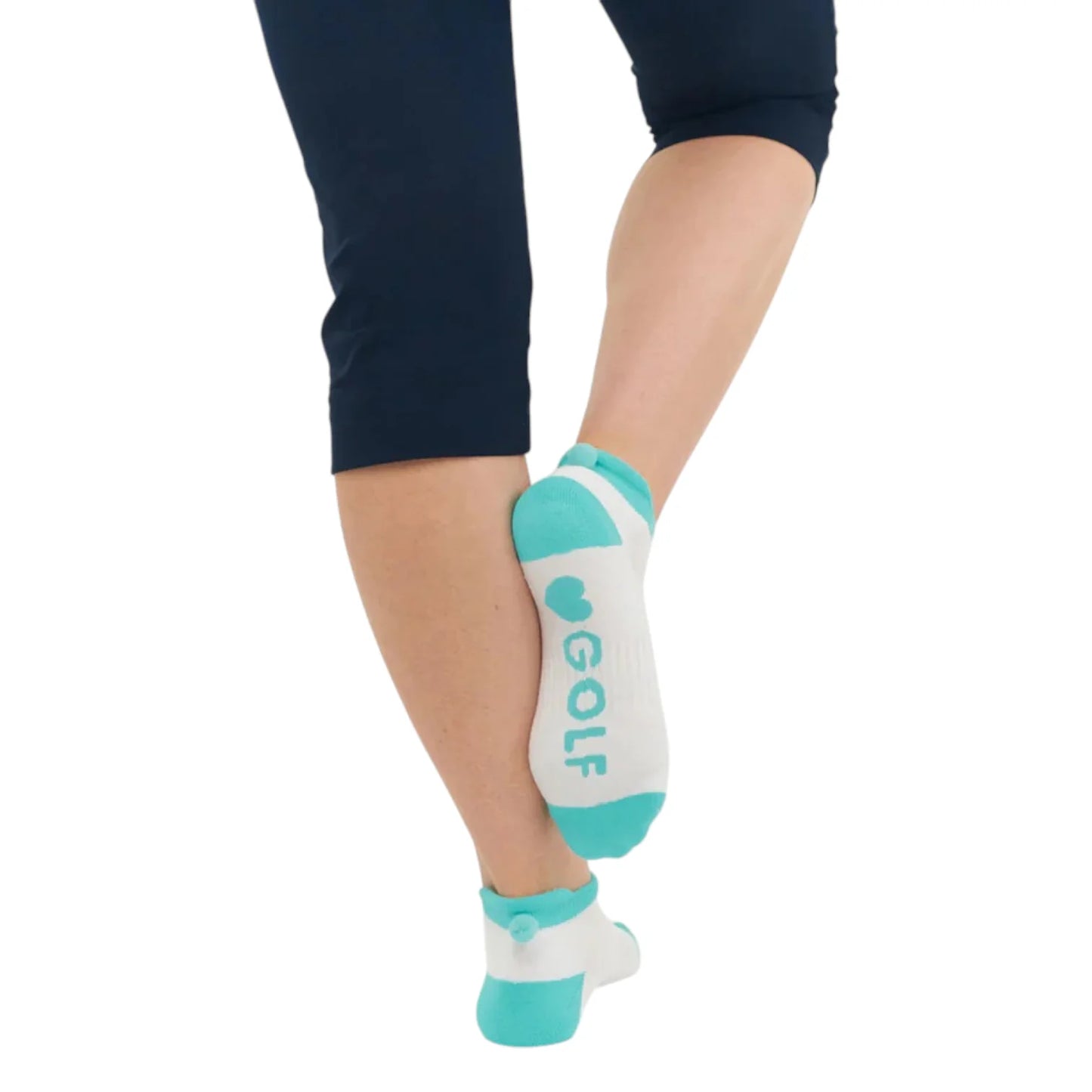Surprizeshop Ladies Pom Pom Golf Socks SP006002