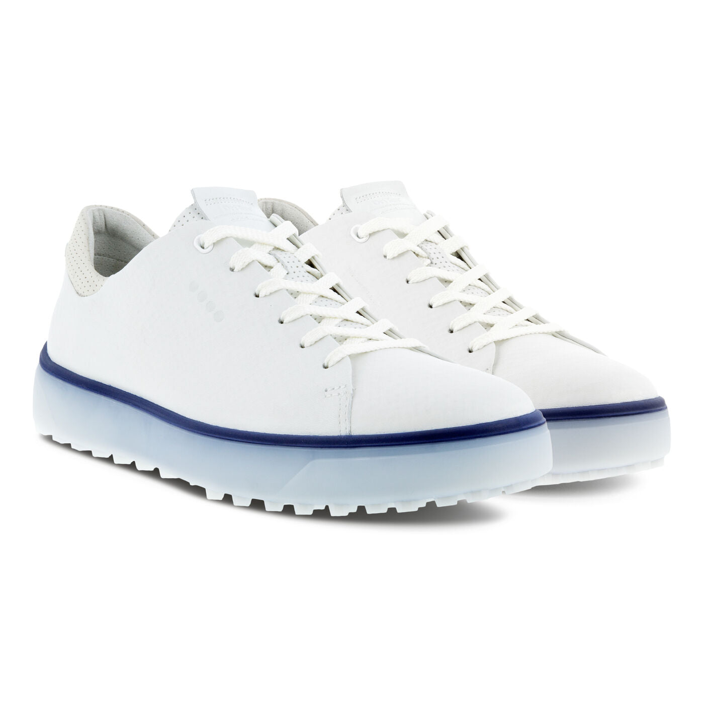 Ecco Tray Golf Shoes 100304 White/Blue Depths