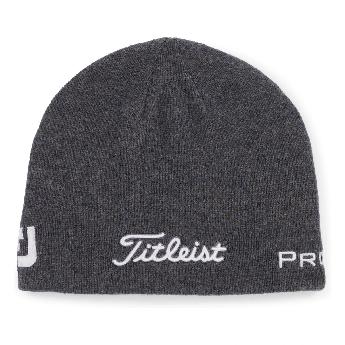 Titleist Tour Merino Golf Beanie TH24WTMWBN2 - Charcoal/White / One Size
