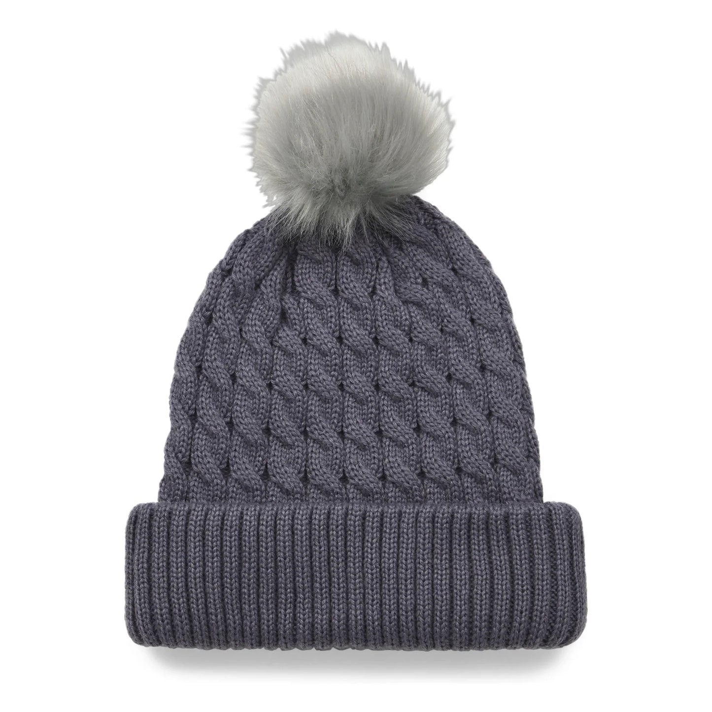 Titleist Cable Knit Pom Pom Golf Beanie TH23WCKNPN2