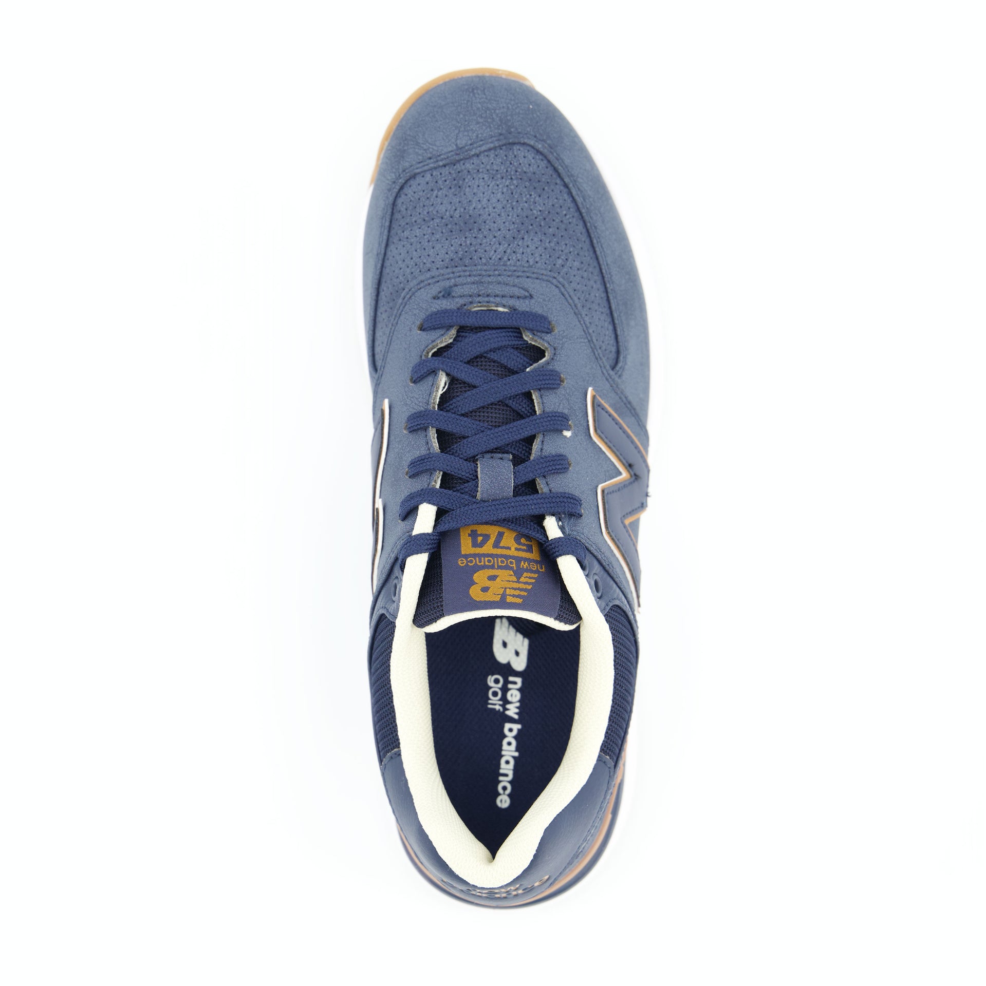 New Balance 574 Greens Golf Shoes | Navy/Gum