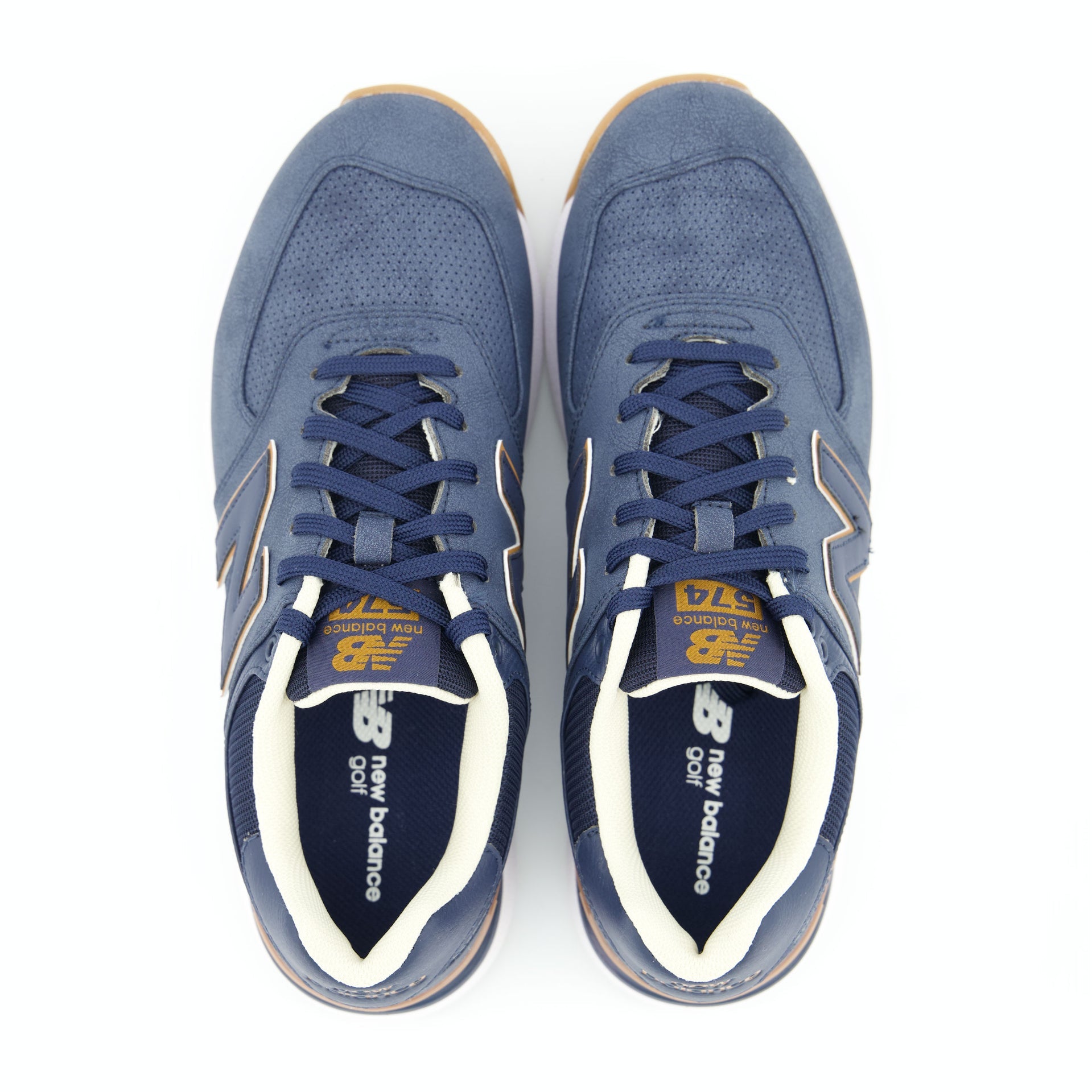 New Balance 574 Greens Golf Shoes | Navy/Gum
