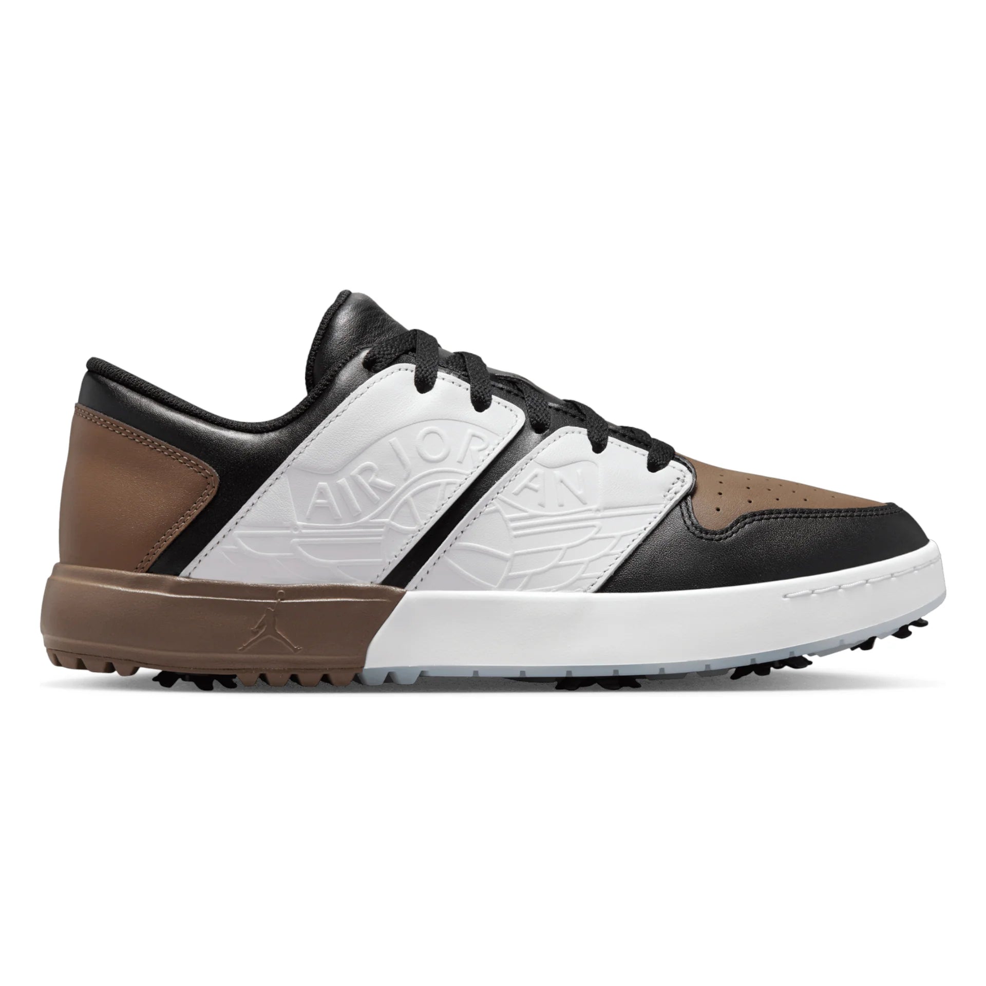 Nike Air Jordan 1 NU Retro G Golf Shoes FZ4153 Black Palomino