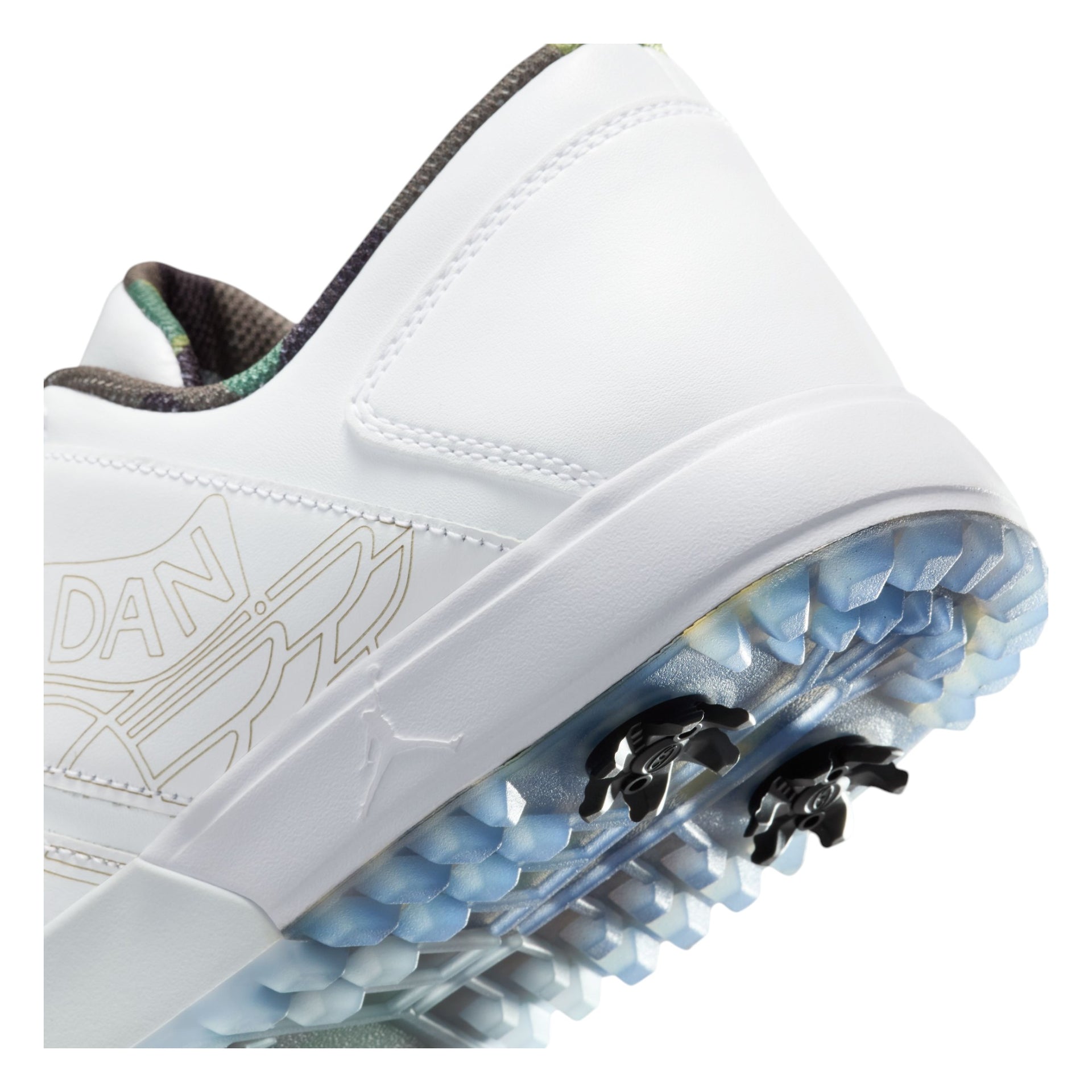 Nike Air Jordan NU Retro G Golf Shoes FZ4153 White/Camo Green/Blue