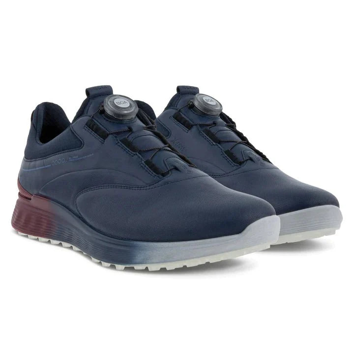 Ecco S-Three Gore-Tex BOA Golf Shoes 102954 | Navy
