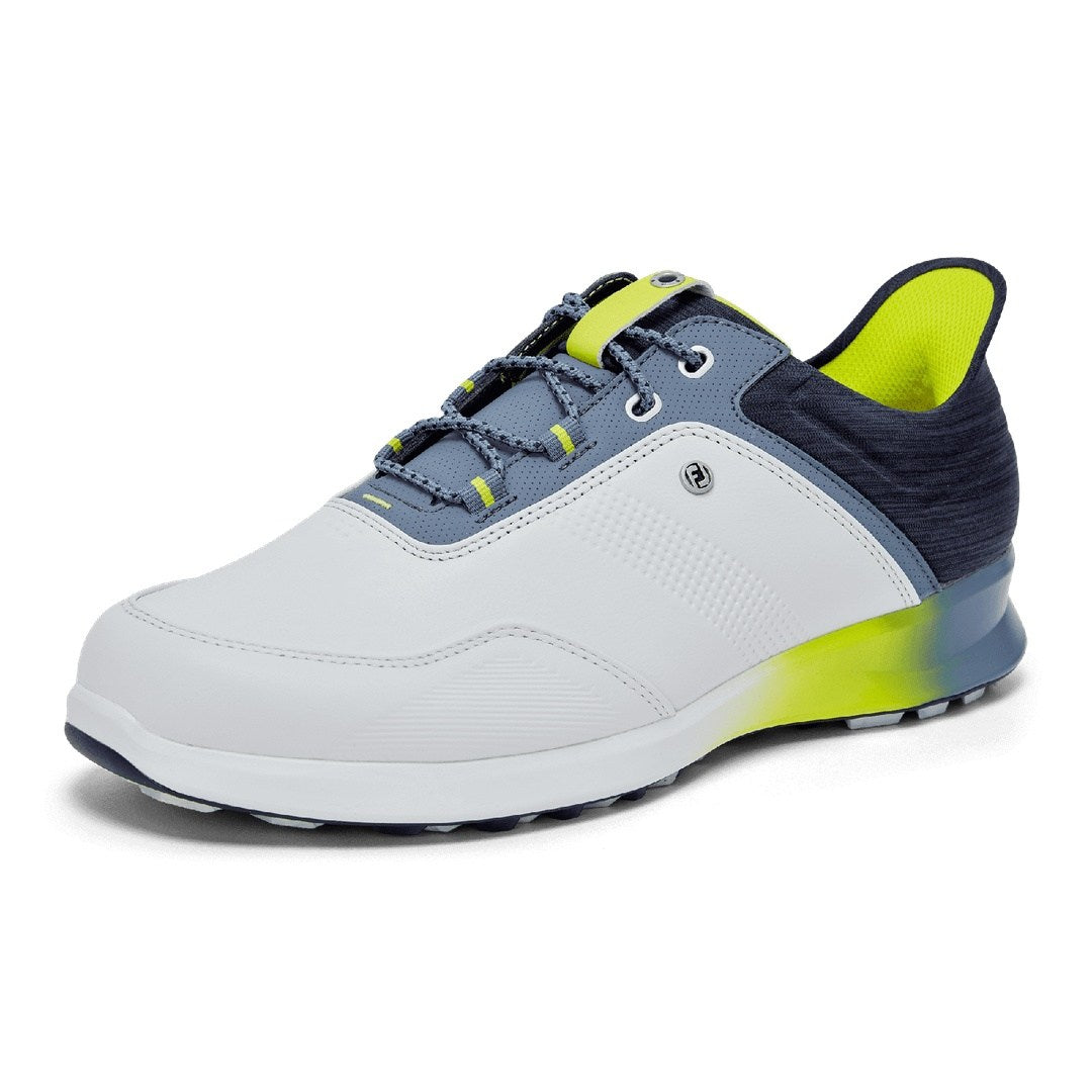 FootJoy Stratos Golf Shoes 50072 White/Charcoal/Blue