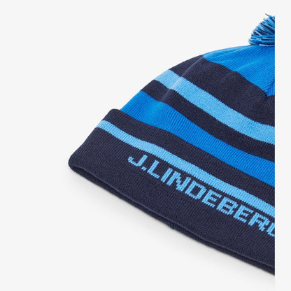J Lindeberg Stripe Golf Beanie GMAC03156