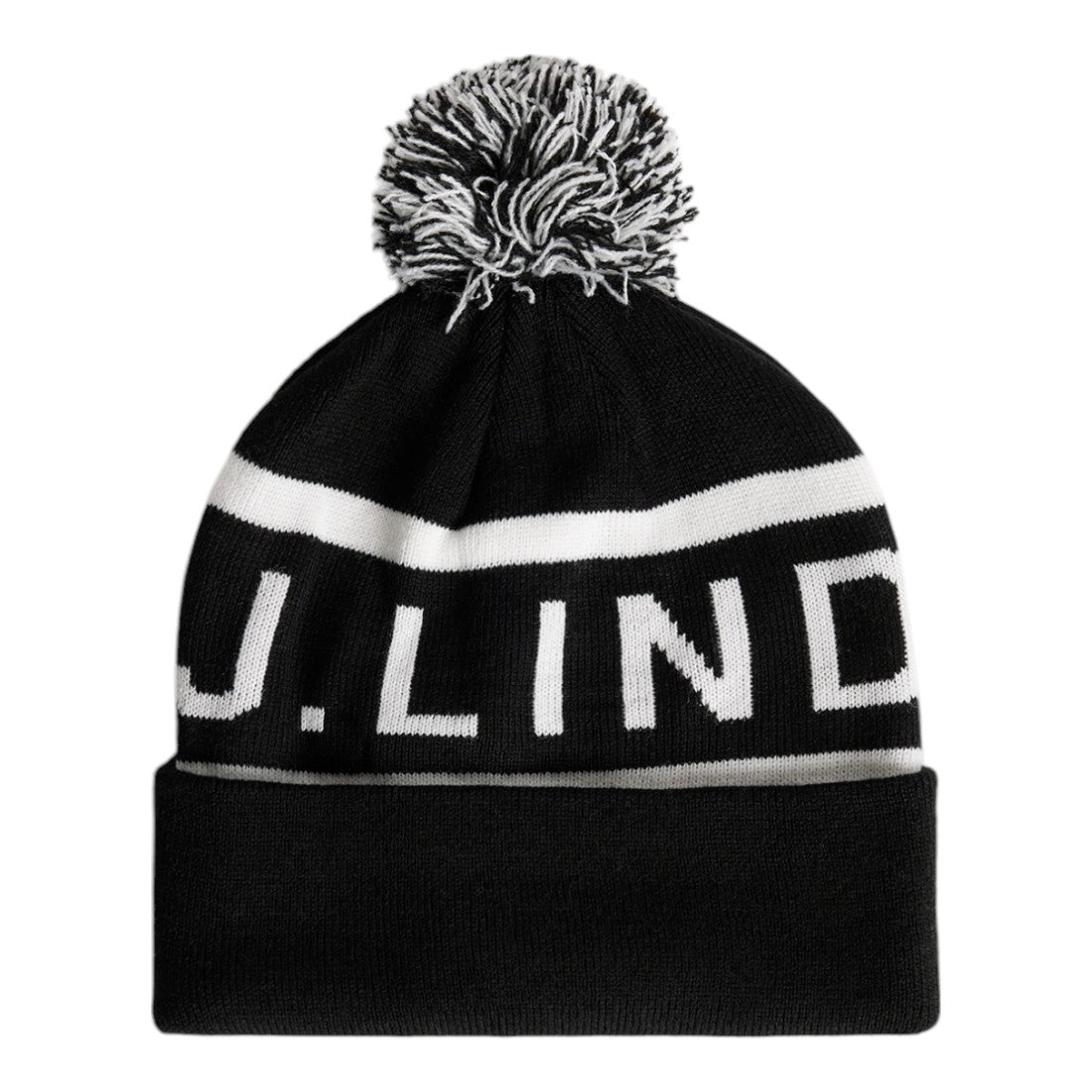 J Lindeberg Stripe Golf Beanie GMAC12099