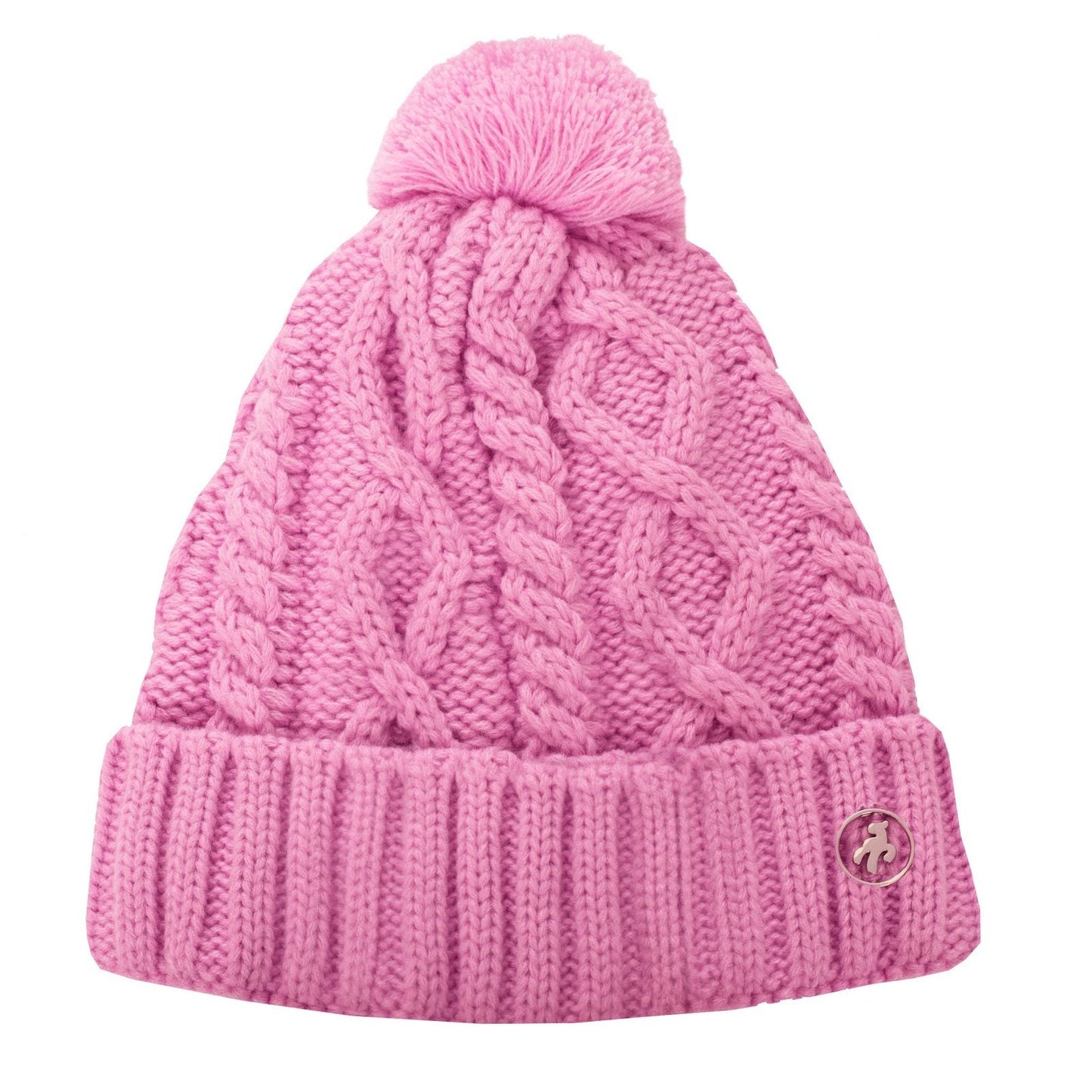 Green Lamb Ladies Krista Fleece Lined Cable Golf Hat AG23998