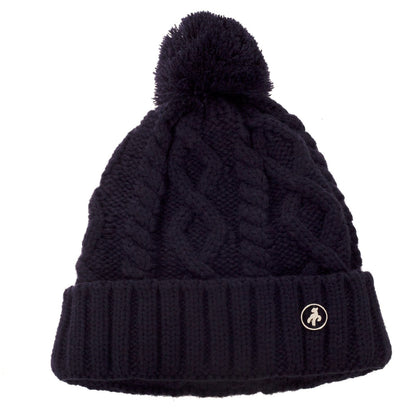 Green Lamb Ladies Krista Fleece Lined Cable Golf Hat AG23998