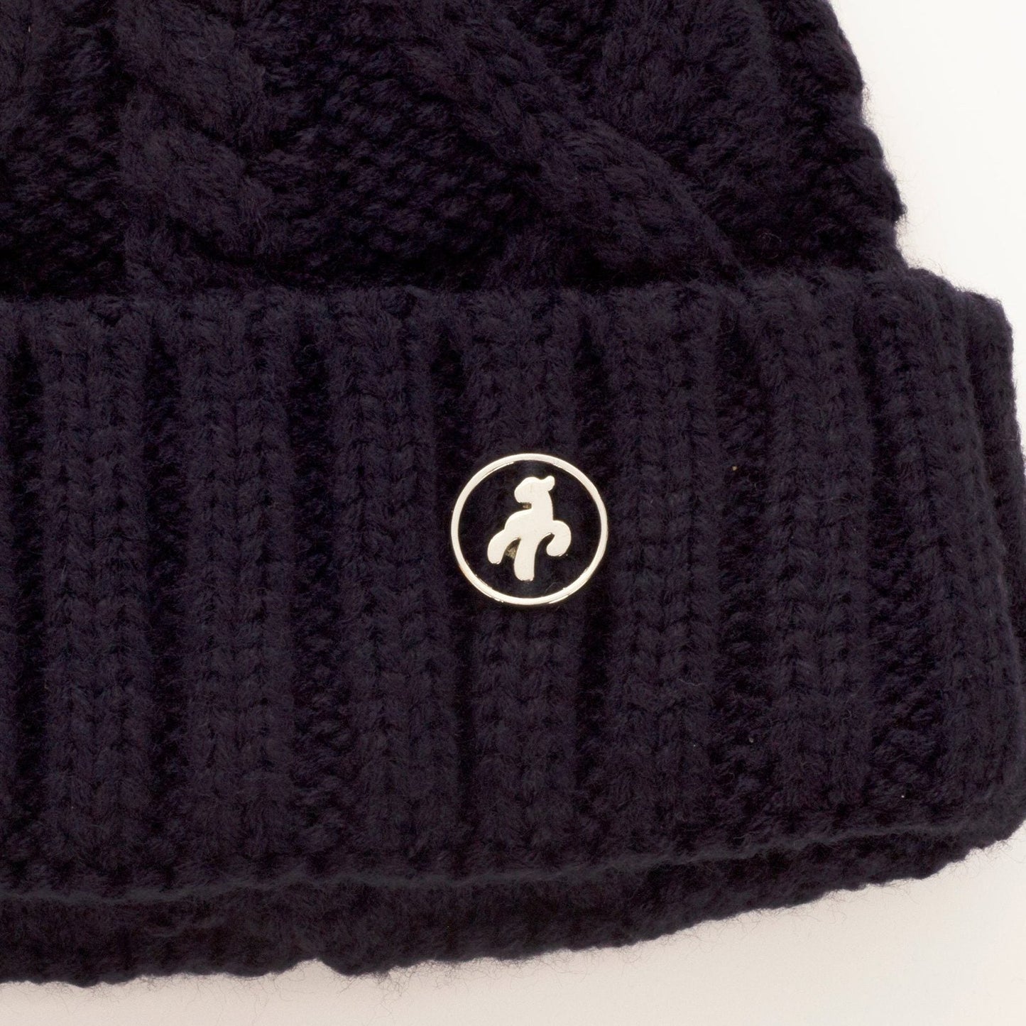 Green Lamb Ladies Krista Fleece Lined Cable Golf Hat AG23998