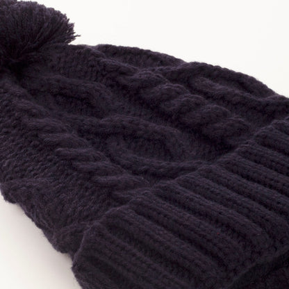 Green Lamb Ladies Krista Fleece Lined Cable Golf Hat AG23998