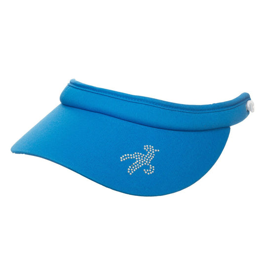 Green Lamb Ladies Hayden Diamante Golf Visor SG
