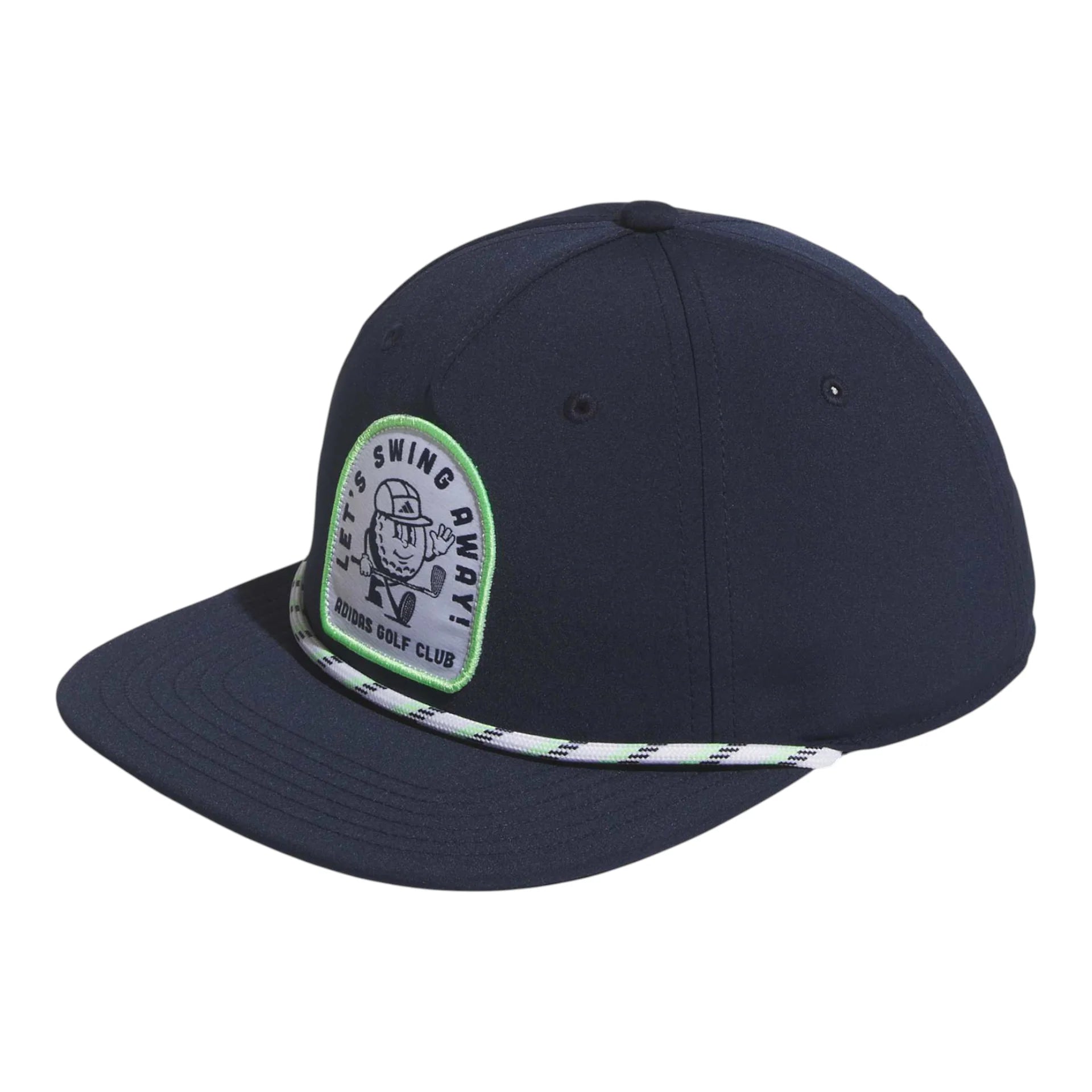 adidas Junior Novelty Lets Swing Away Rope Golf Cap JL5651