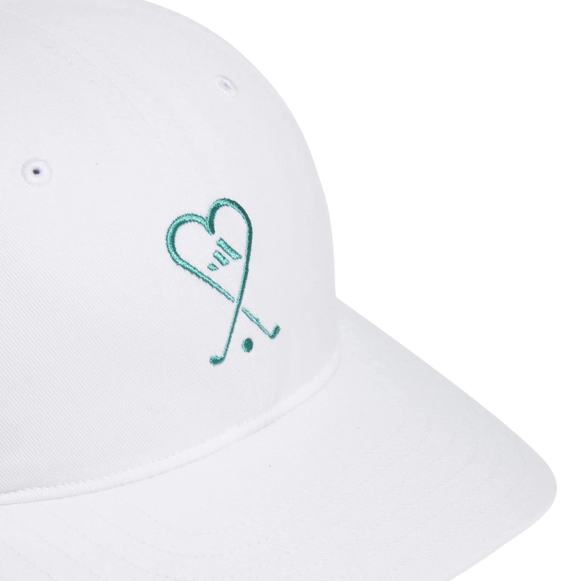 adidas Ladies Cotton Hearts And Clubs Golf Cap JL5661
