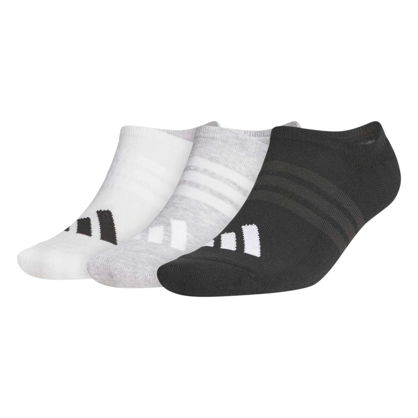 adidas 3-Pack No Show Golf Socks JZ2969