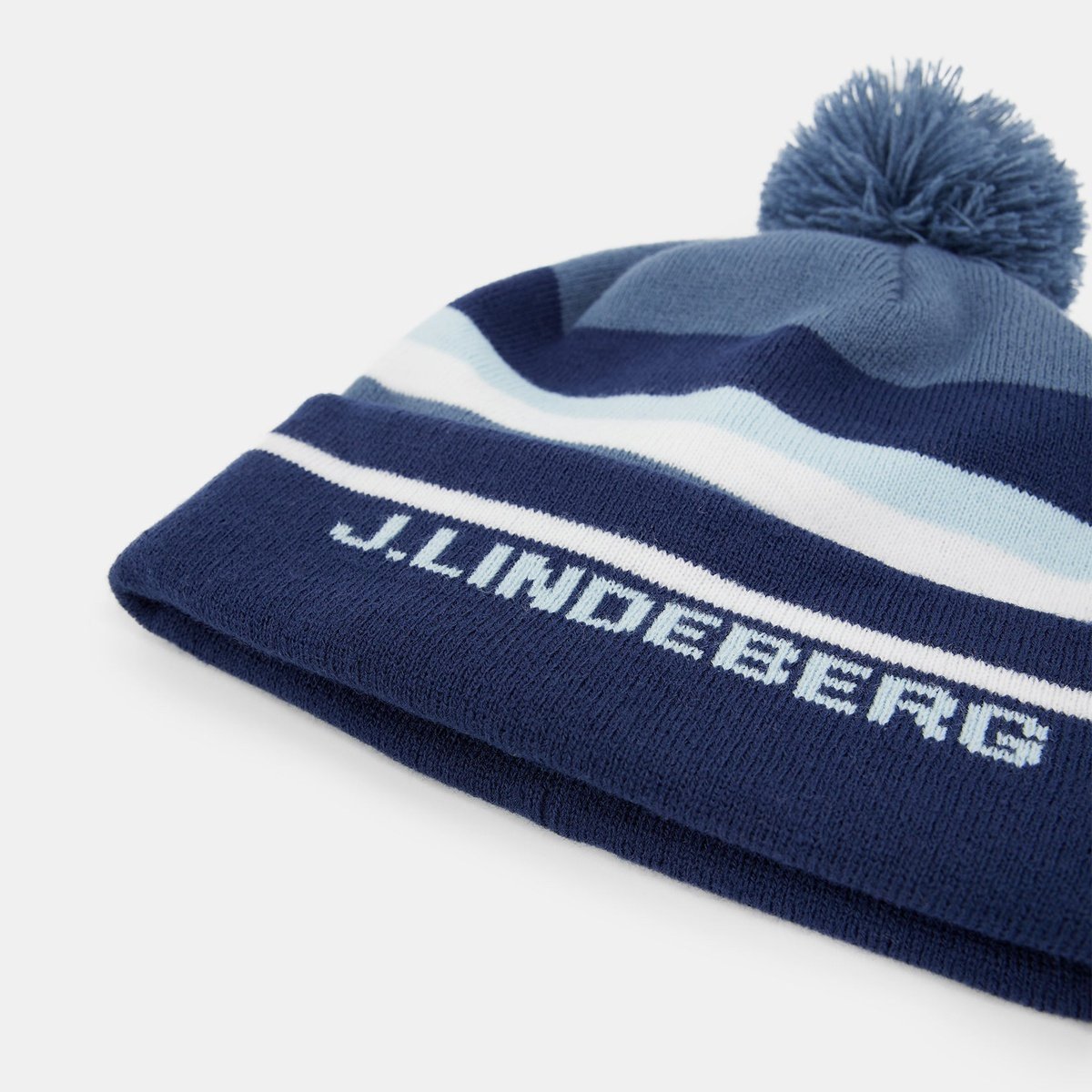 J.Lindeberg Stripe Golf Beanie GMAC07800
