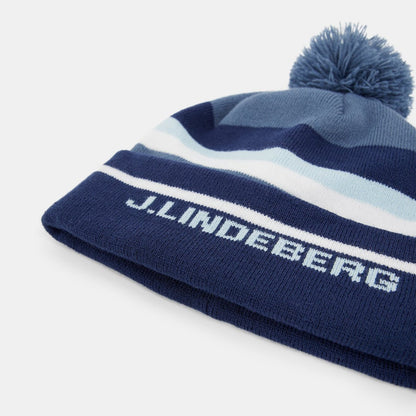 J.Lindeberg Stripe Golf Beanie GMAC07800