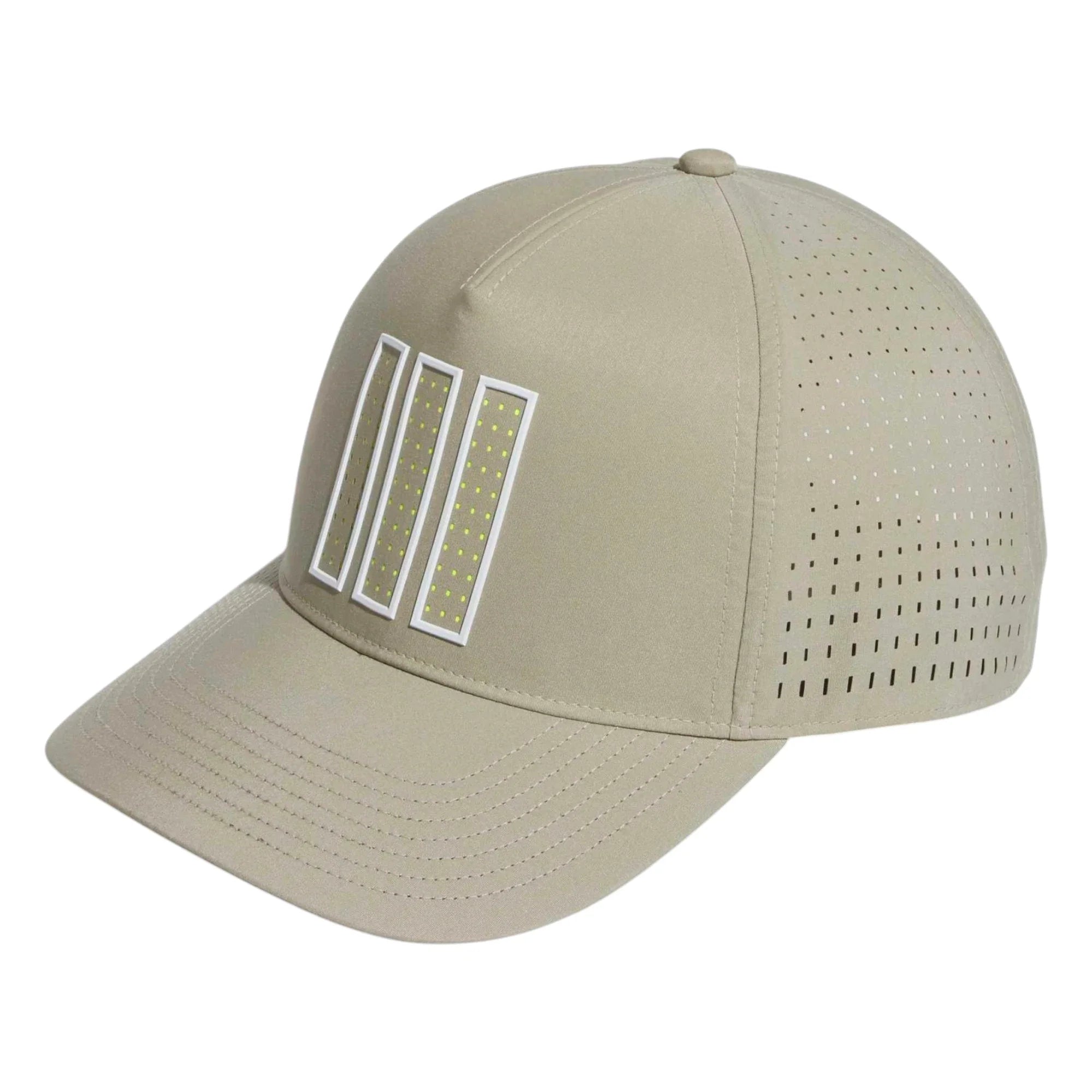 adidas Tour 3-Stripes Print Snapback Golf Cap KQ7746