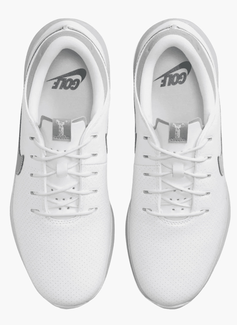 Nike black and white golf shoes new arrivals