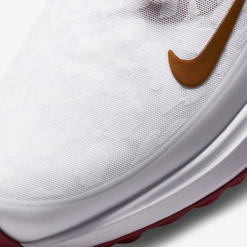 Nike Ladies React Ace Tour Golf Shoes CW3096 White/Metallic Gold 104