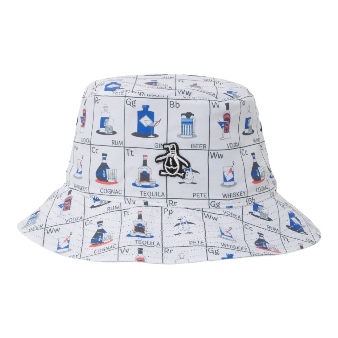 Original Penguin Golf Element Chart Reversible Bucket Hat OGASE006