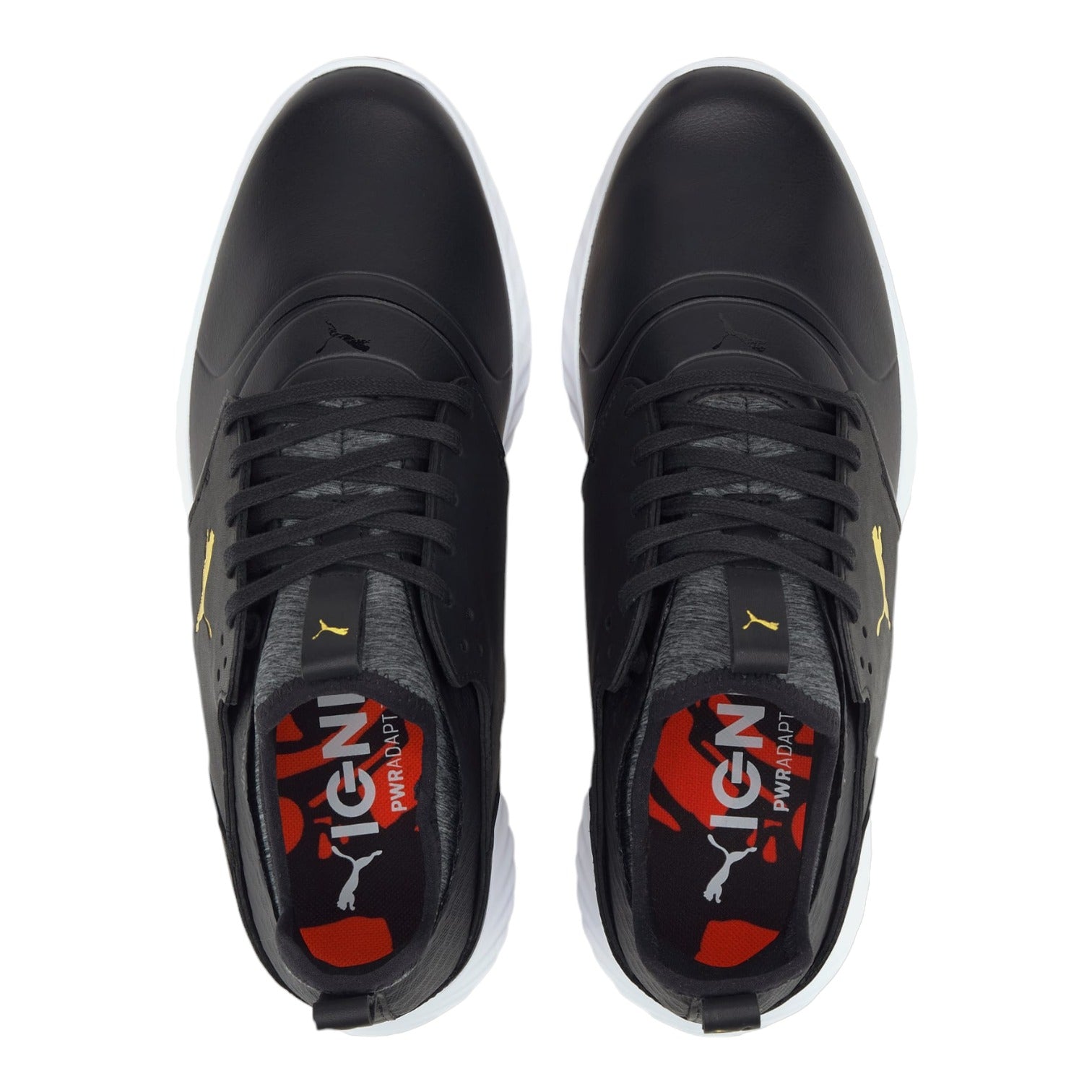Puma Ignite PWR Adapt Cage Crafted Golf Shoes 193825 Black