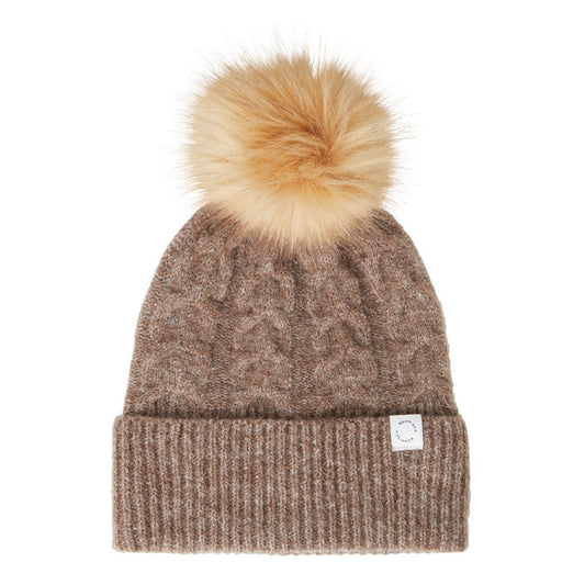 Rohnisch Ladies Pom Braid Golf Beanie 110804