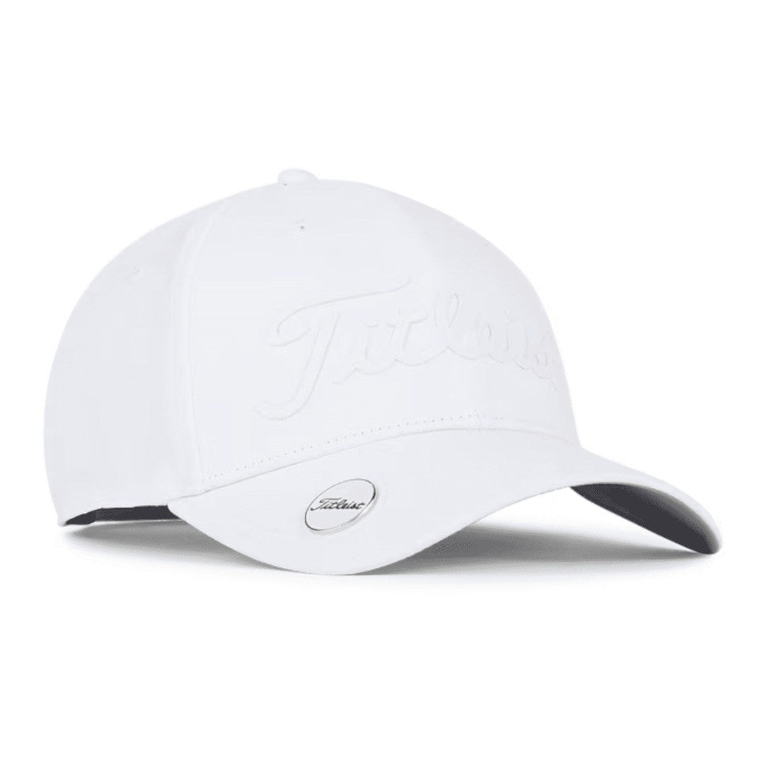 Titleist Players Performance Ball Marker Golf Cap TH22APPBM - White/White / One Size