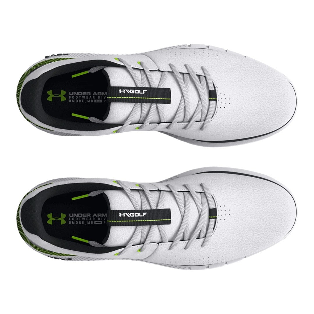 Under Armour HOVR Fade 2 SL Golf Shoes 3026970 | White/Lime 102