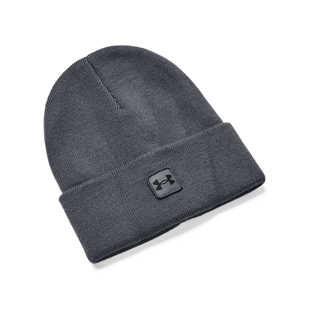 Under Armour Halftime Cuff Golf Beanie 1373155 - Pitch Grey/Black 012