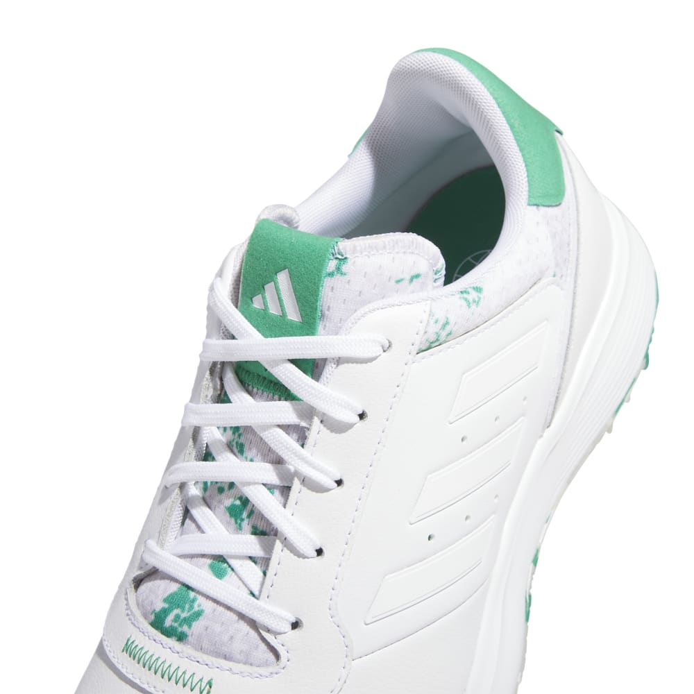 adidas S2G SL 23 Golf Shoes GV9422 | White/Grey One/Court Green