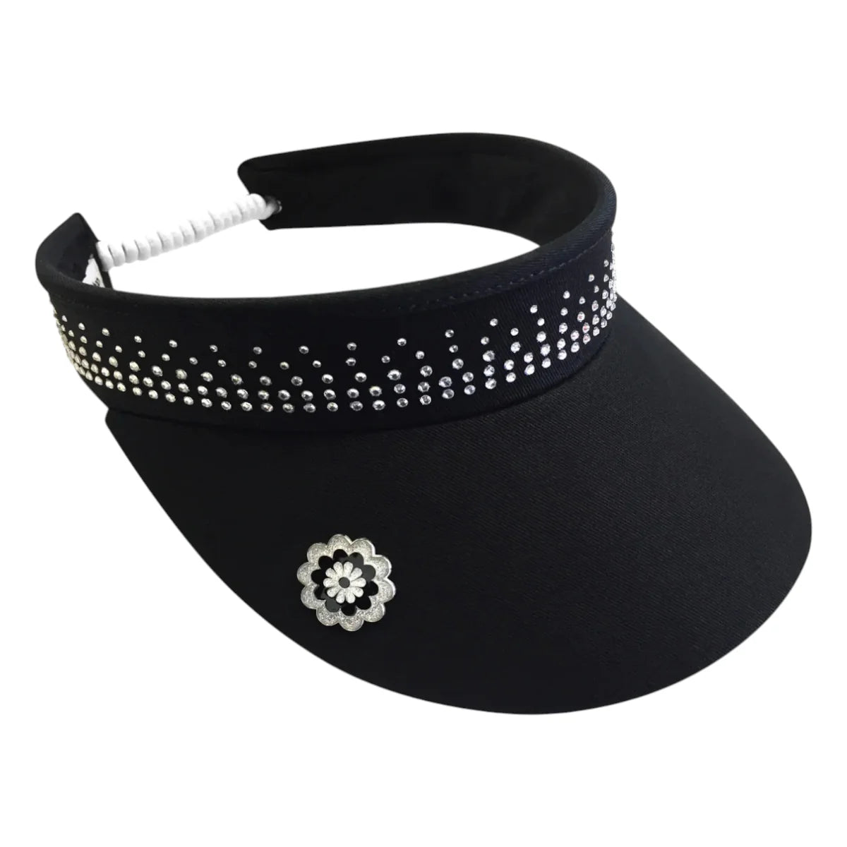 Surprizeshop Crystal Telephone Wire Golf Visor TV009005