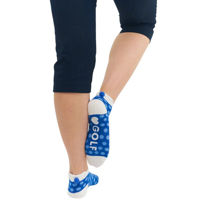 Surprizeshop Ladies Pom Pom Golf Socks SP006001