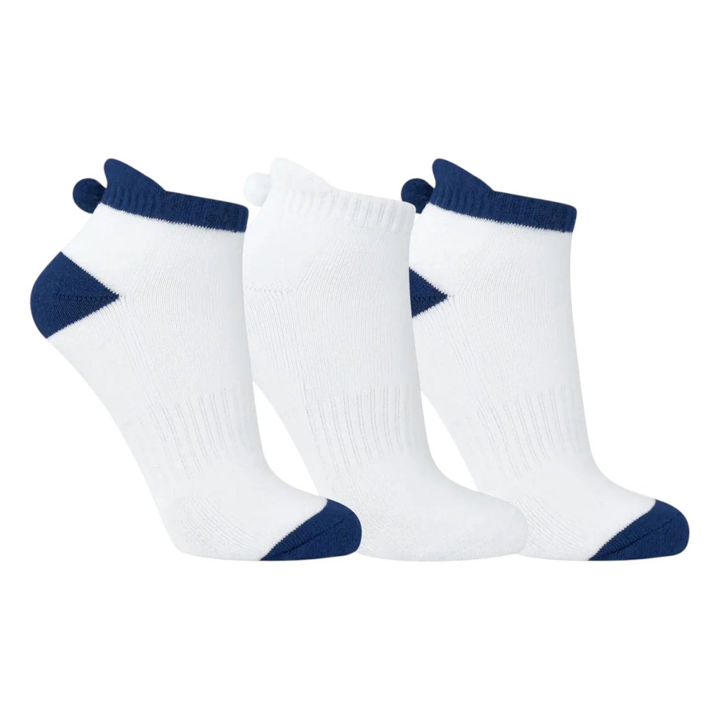 Surprizeshop Ladies Pom Pom Golf Socks SP005001