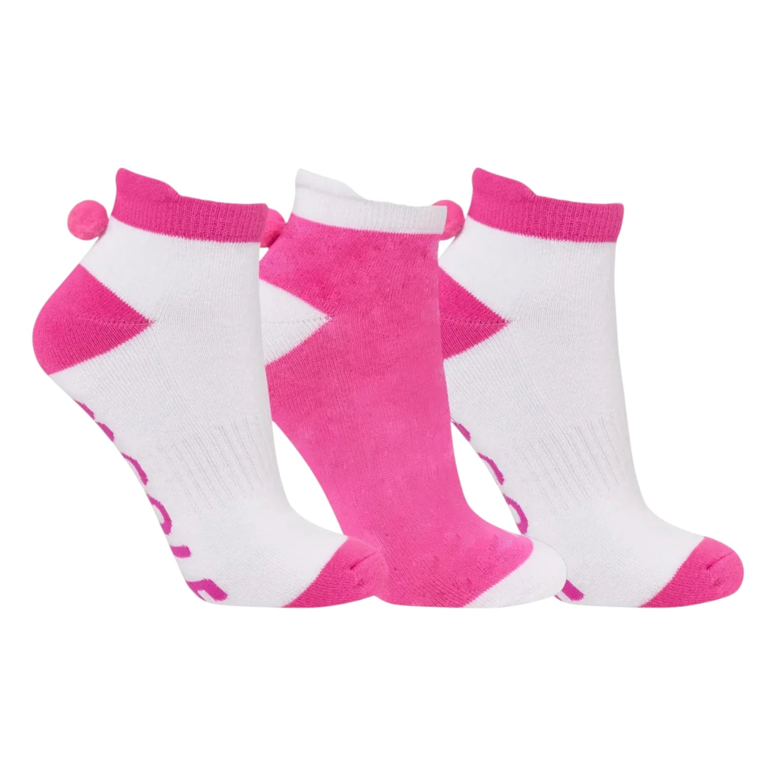 Surprizeshop Ladies Pom Pom Golf Socks SP008001