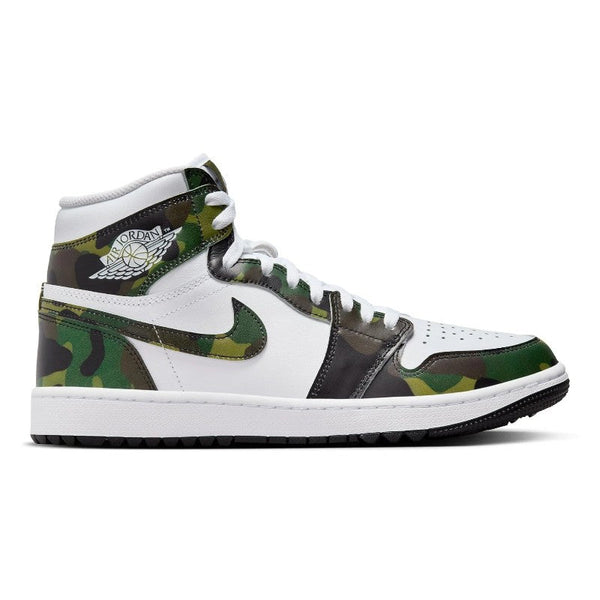 シューズ(男性用) Nike Air Jordan 1 High Golf Green Nike Golf Air Jordan 1 High G Shoes DQ0660 – Golf Shoes