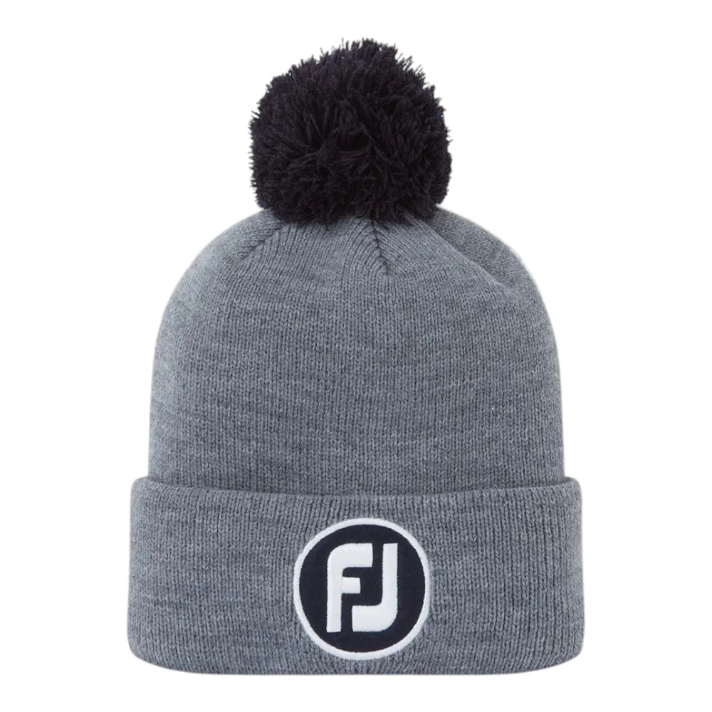 FootJoy Solid Pom Pom Golf Beanie FH22BSPOM