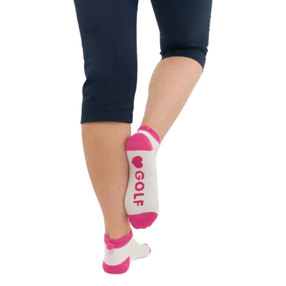 Surprizeshop Ladies Pom Pom Golf Socks SP006002