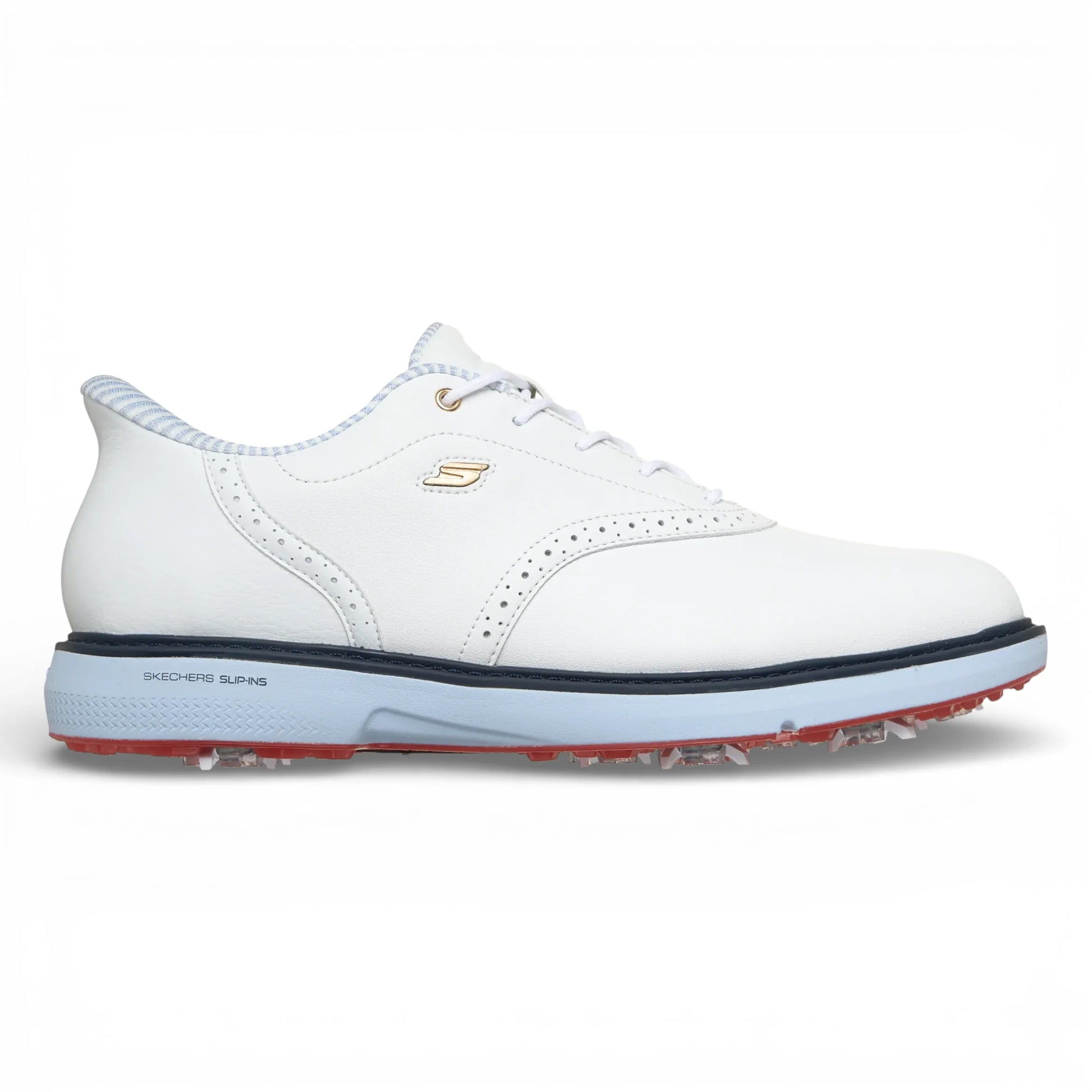 Skechers Go Golf Prestige Golf Shoes 214125 White/Navy/Red
