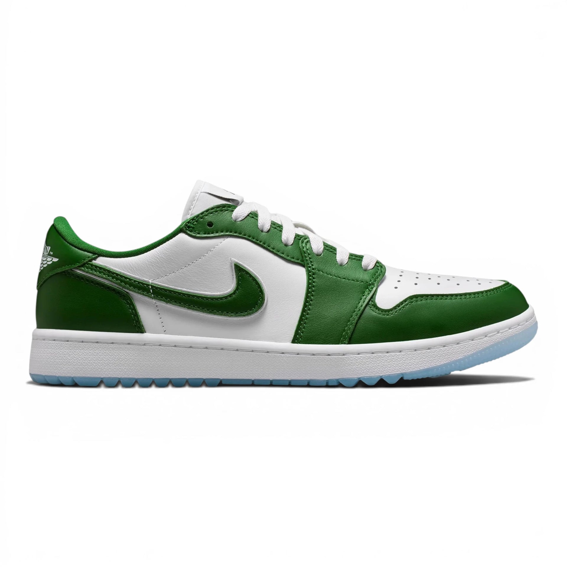 Nike Air Jordan 1 Low SL Golf Shoes Forest Green/White