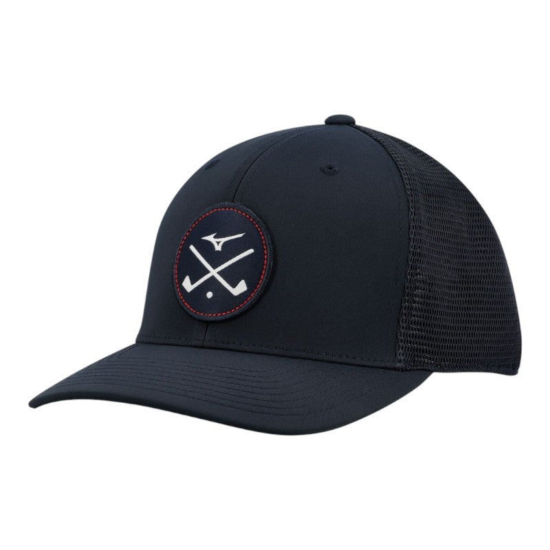 Mizuno Crossed Clubs Meshback Golf Cap 52FF2204P