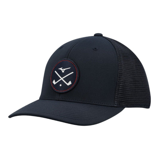 Mizuno Crossed Clubs Meshback Golf Cap 52FF2204P