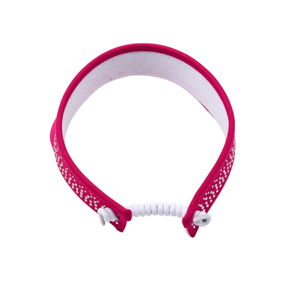 Surprizeshop Crystal Telephone Wire Golf Visor TV008003