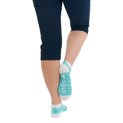 Surprizeshop Ladies Pom Pom Golf Socks SP006001