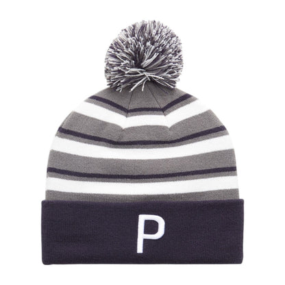 Puma Golf WRMLBL Stripe Pom Golf Beanie 024809