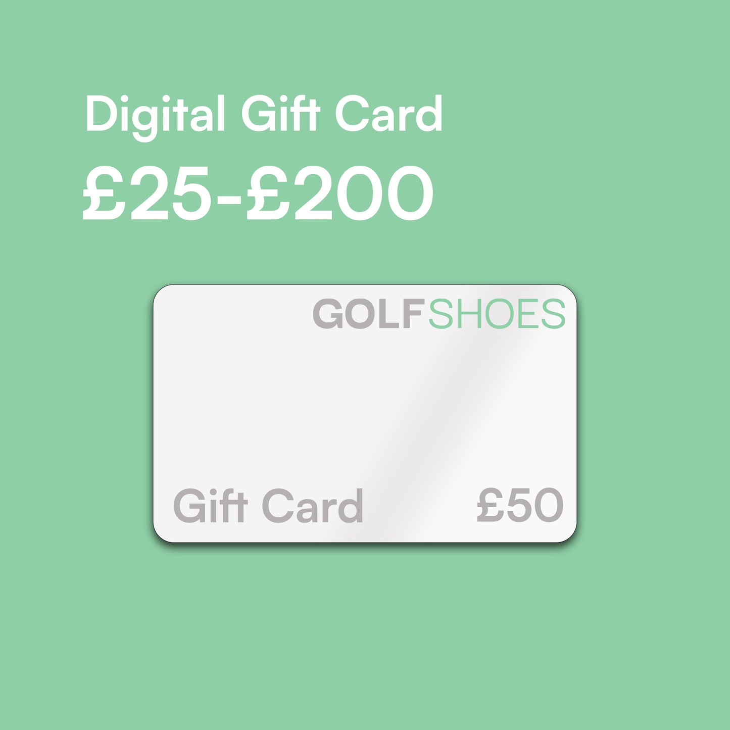 Golf Shoes Gift Card