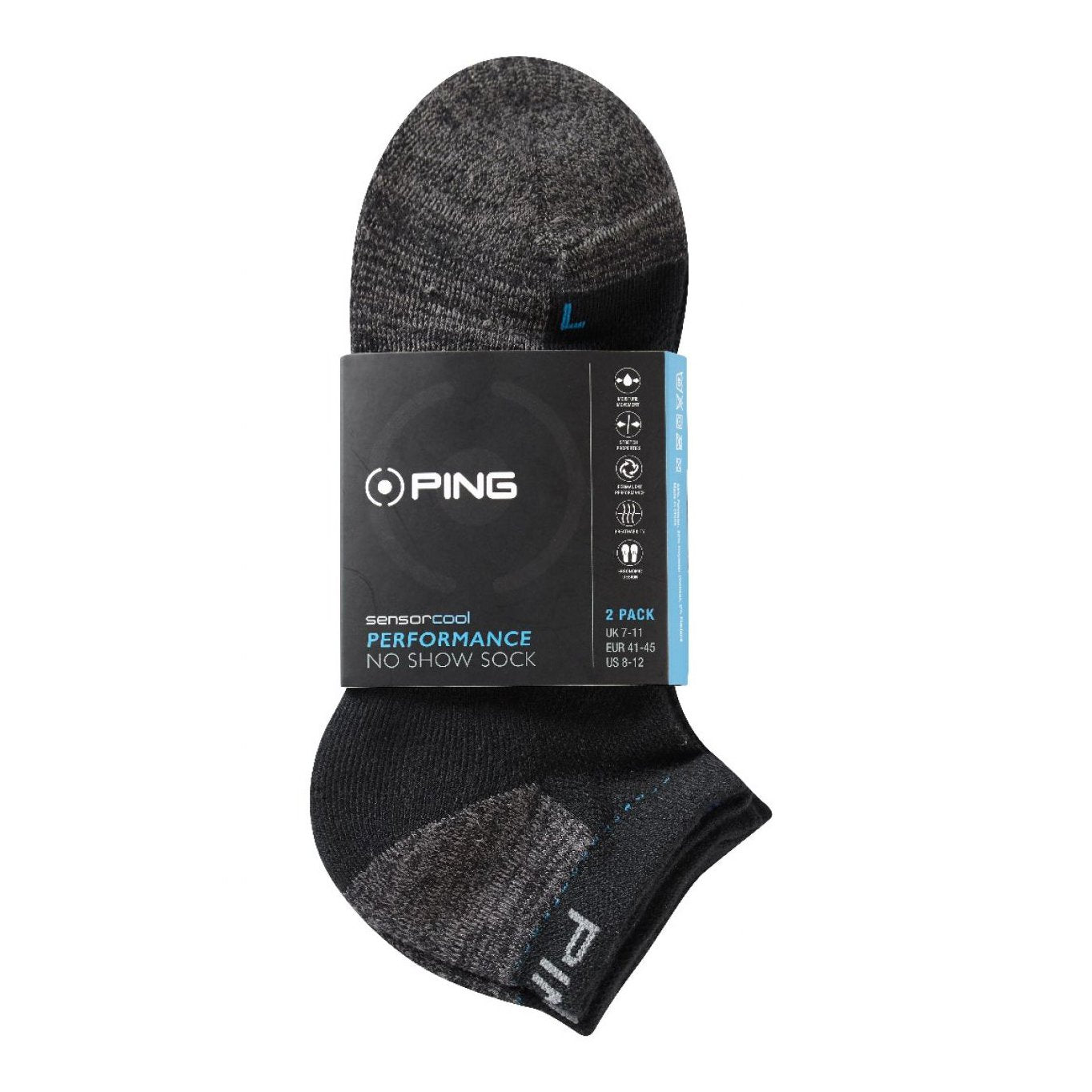 Ping Sensorcool No Show Socks (2-Pack) P03343